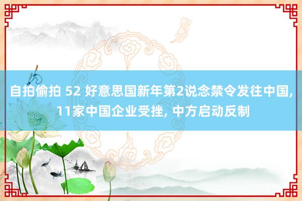 自拍偷拍 52 好意思国新年第2说念禁令发往中国， 11家中国企业受挫， 中方启动反制