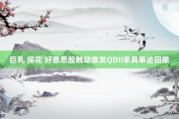 巨乳 探花 好意思股触动激发QDII家具事迹回撤