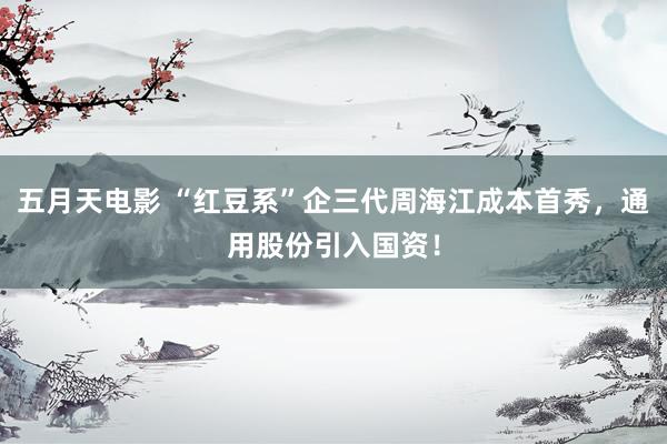 五月天电影 “红豆系”企三代周海江成本首秀，通用股份引入国资！